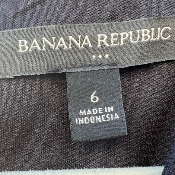 Banana Republic Black‎ Floral Dress Size 6 - Picture 4 of 8